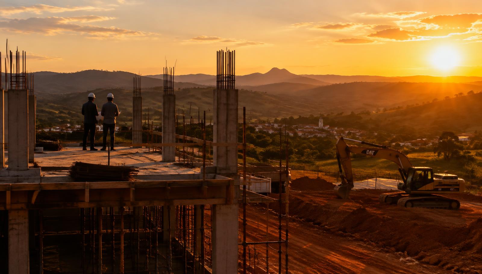Obra de engenharia civil